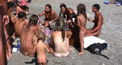 The vast oceanfront 1 Full HD video - The practice of nudism fosters trust and honesty