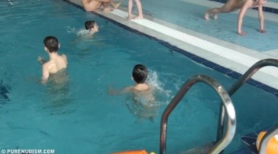 Poolside activities 1 Full HD - Joy and pleasure are an integral part of the nudist and naturist experience