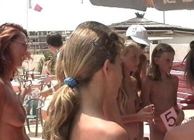 Jr Miss Pageant France - Nudism teaches respect for the body and nature