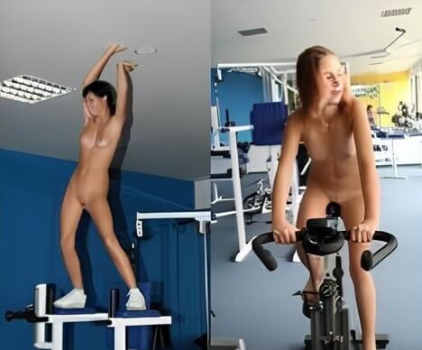 Nudists in the gym pics - What did you know about nudism