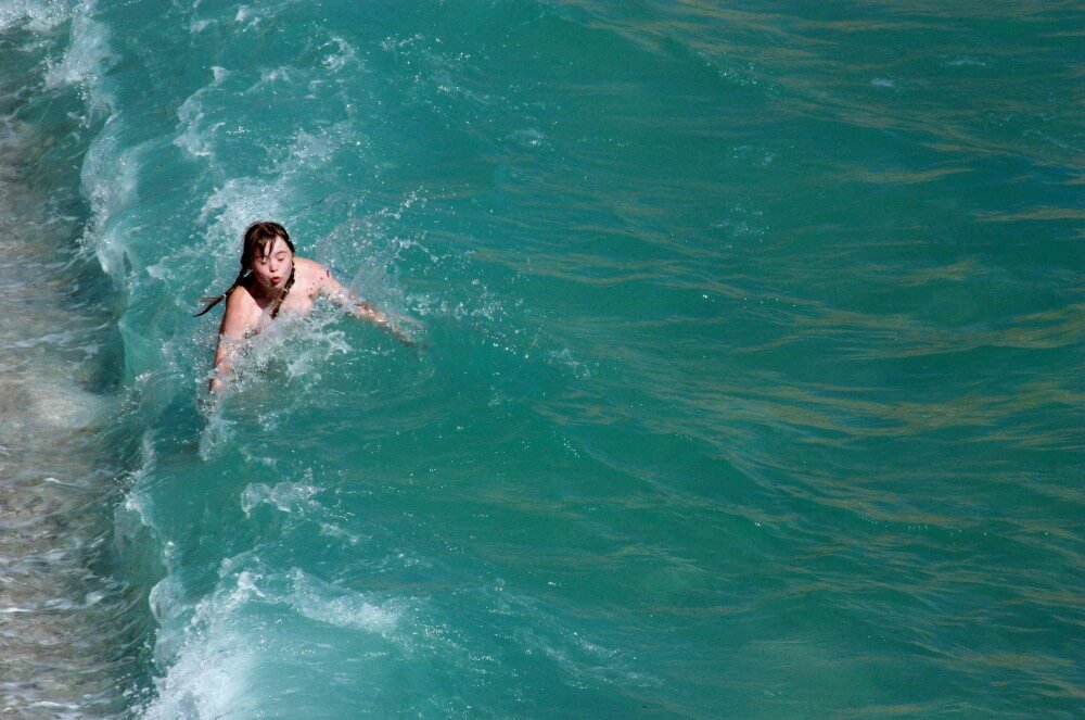 Naturist Cold Water Entry pics - Naturists respect each other and those around them
