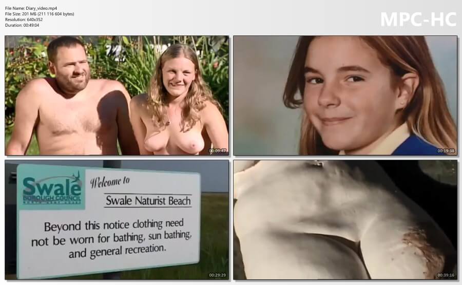 Diary of a nudist video - Naturists love sunlight and fresh air