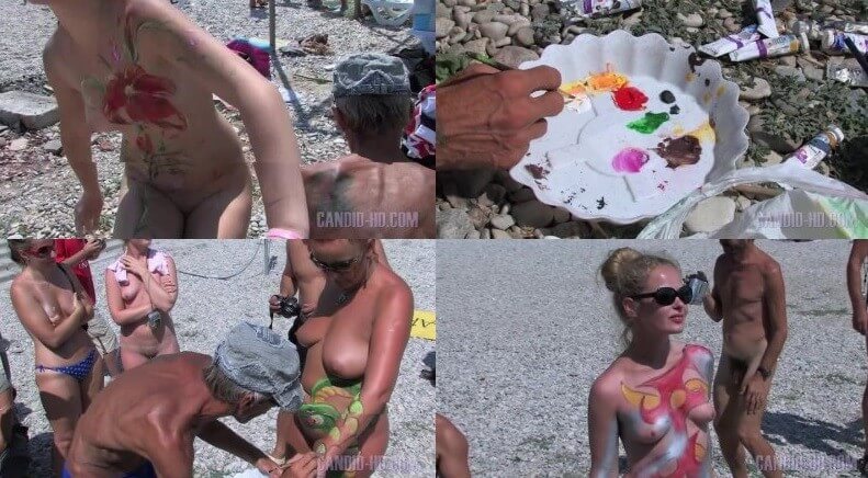 Body Art Festival 2008 Part 1 - Being oneself is the foundation of nudism