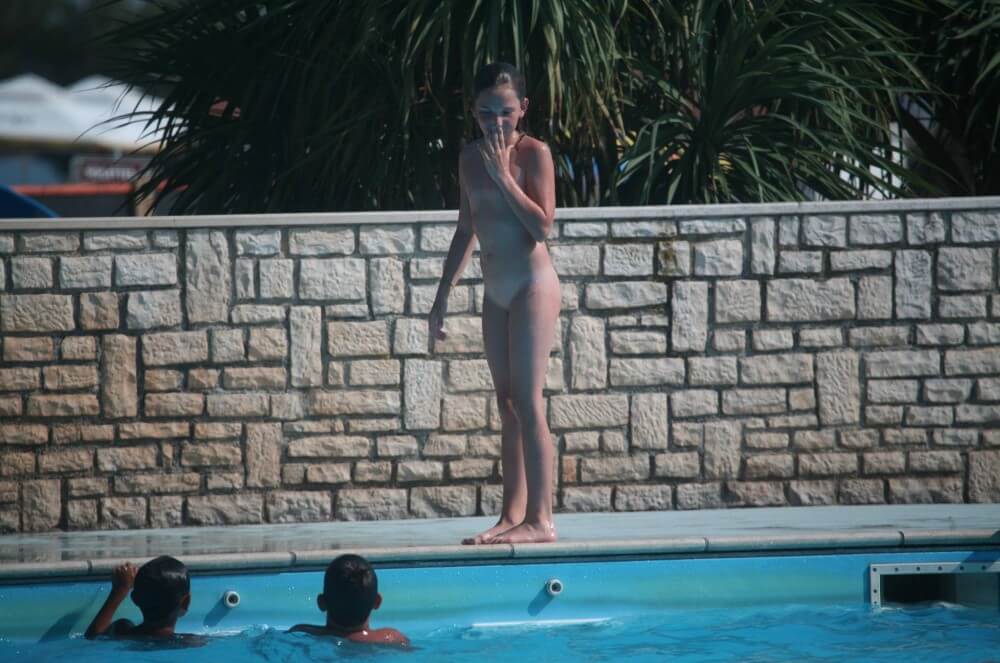 Naturist Pool-Side Singles photos - The role of naturism in fostering a positive body image