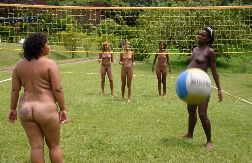 Brazilian Outdoor Sports photos - People practice nudism to achieve harmony with nature