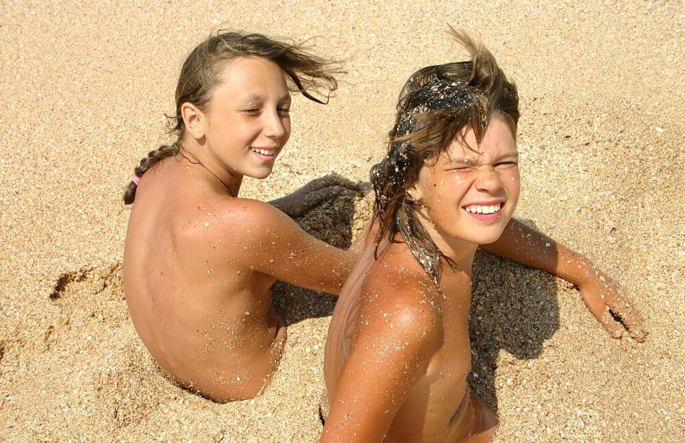 Ocean Beach Relaxing Photo Set - Such nudist practices help break down prejudices