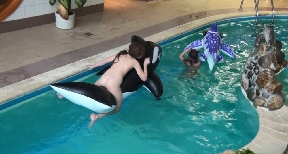 Naturism in the pool Full HD - Nudism and naturism are a path to accepting ones own nature