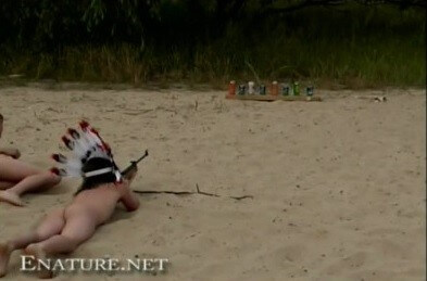 Enature - naked shoot out - Nudists only allowed