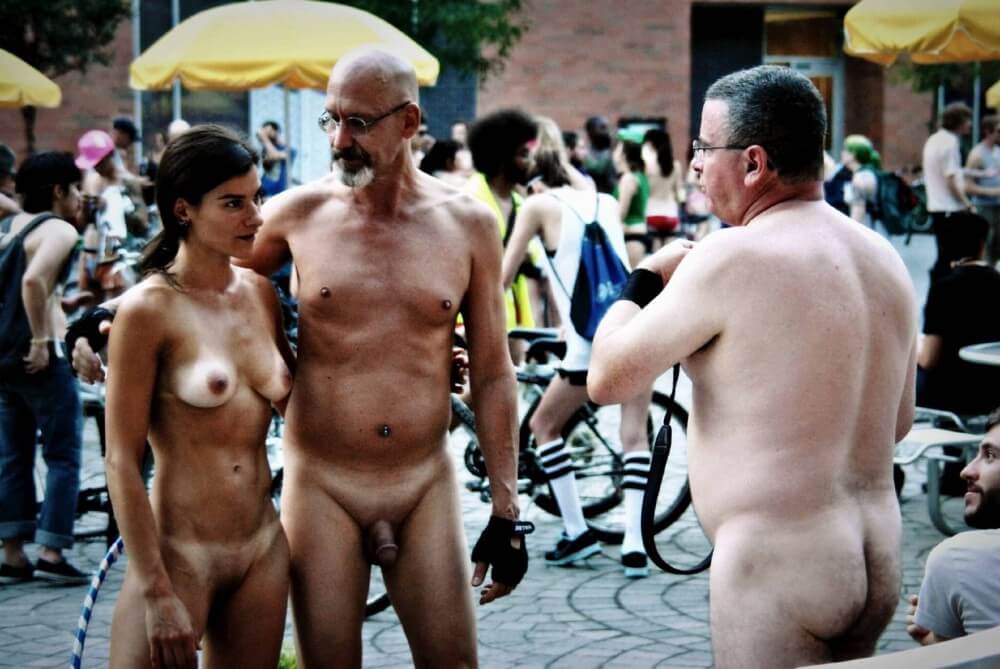 World Naked Bike Ride [WNBR] UK 2011 gallery - Nudists strive for inner harmony and peace of mind