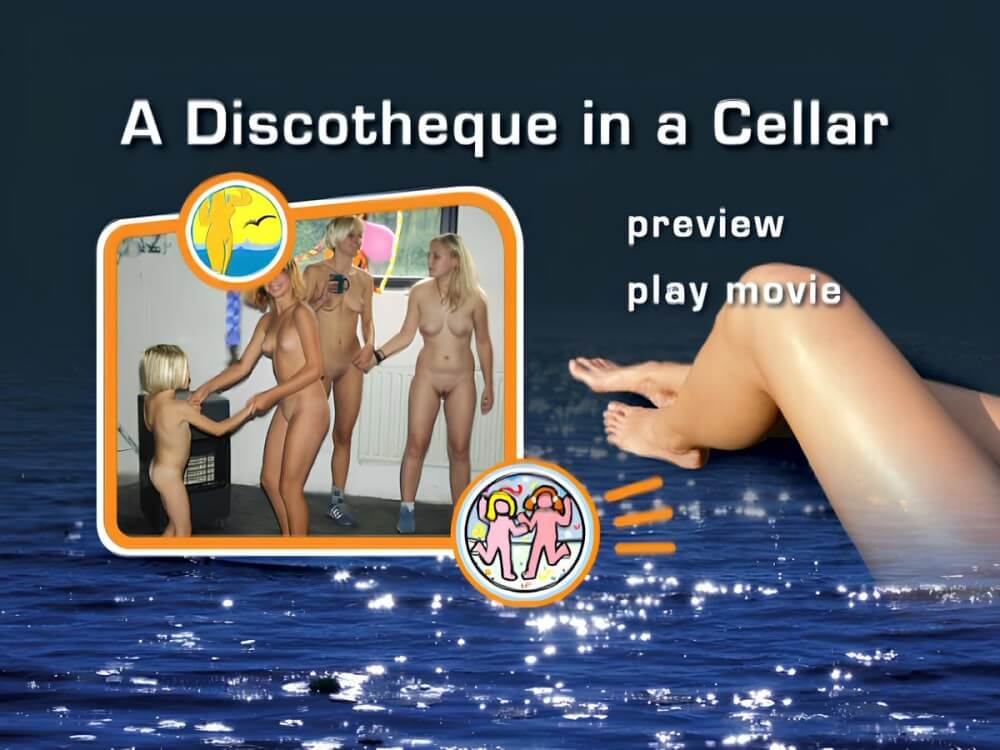 Naturist Freedom: A discotheque in a cellar - Simplicity and naturalness are important principles of nudism and naturism