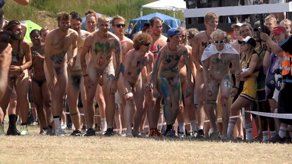 Roskilde Festival Full HD video - Mutual respect as an important part of the naturist community