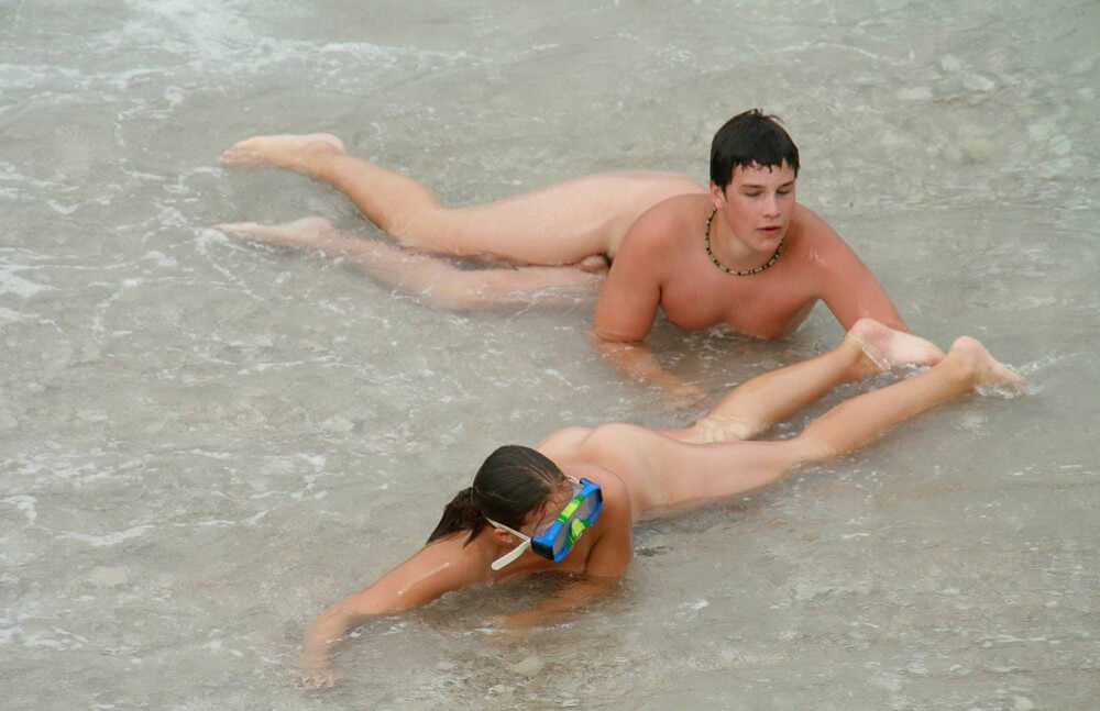 Wading In The Shallows pics - Nudism and naturism are a path to natural harmony and inner wholeness