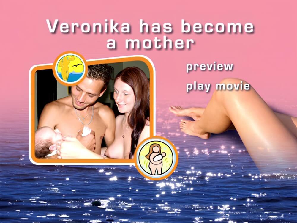Naturist Freedom: Veronika Has Become a Mother - Nudism and naturism are a path to accepting ones own nature