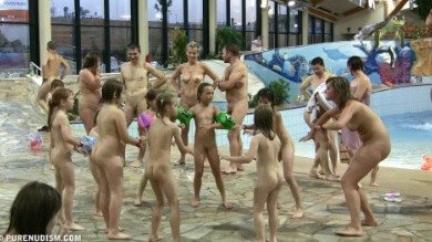Aqua extravaganza 1 Full HD - Nudists value simplicity and openness