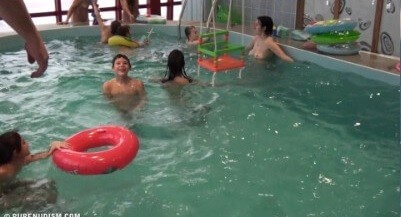 Indoor Swim Exercise 2 Full HD video - Nudism is rooted in human nature