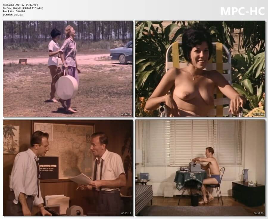 Diary of a nudist (1961) film HD - Freedom and harmony in nudism