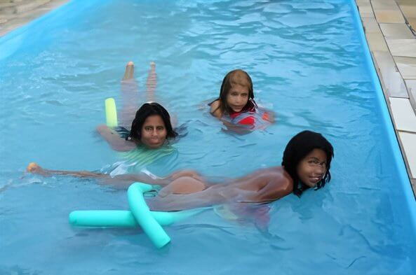 Tropic Pool Side Day - Brazil resort - Nudism is a lifestyle in harmony with nature