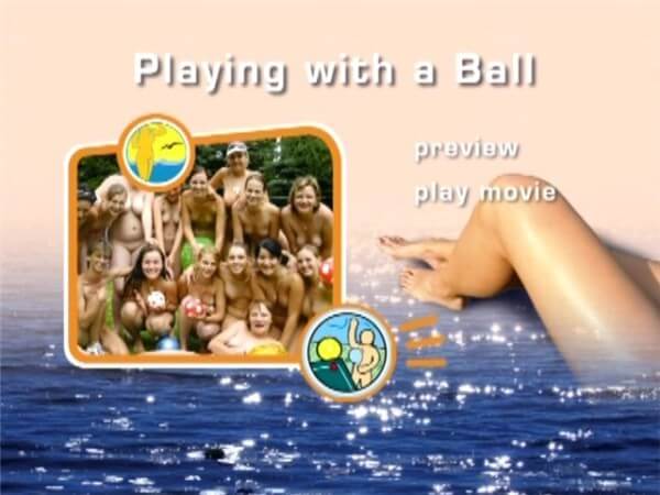 Naturist Freedom: Playing with a ball - Nudity helps you understand yourself and the people around you better