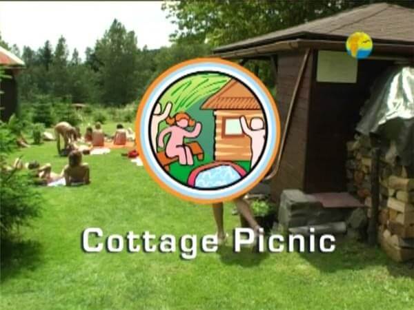 Naturist Freedom: Cottage Picnic DVD - The naked body as a reflection of inner beauty