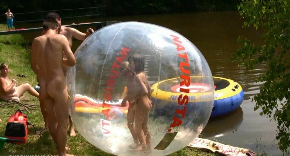 Daytime Family Picnic Full HD - The practice of nudism fosters trust and honesty