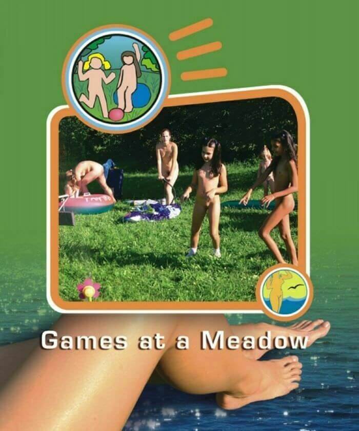 Naturist Freedom: Games at a Meadow - Down with Shame—Become a Nudist