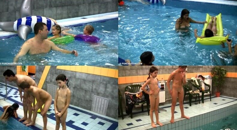 Contests In The Water 1 - The equality of naked human bodies helps us accept ourselves and others