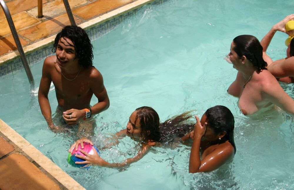 Brazilian Near Pool Profile pics - Nudists only allowed