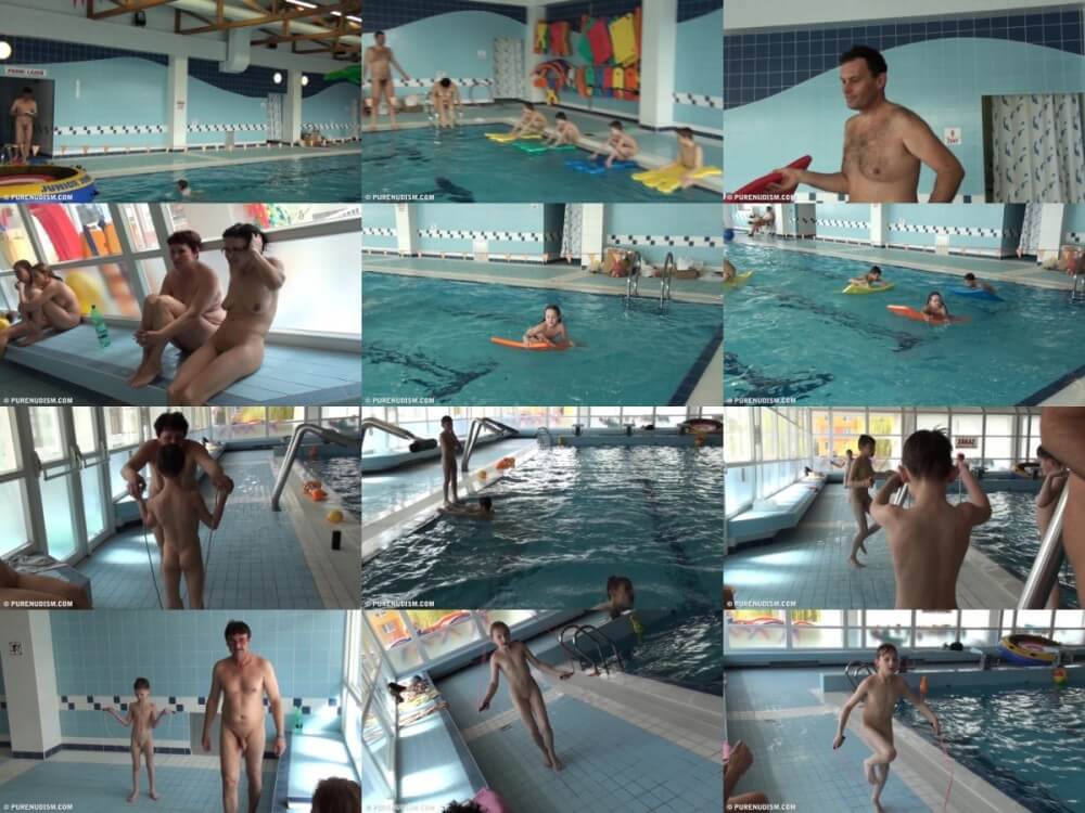 Poolside activities 2 Full HD - Nudity is perceived as part of natural existence and the beauty of life