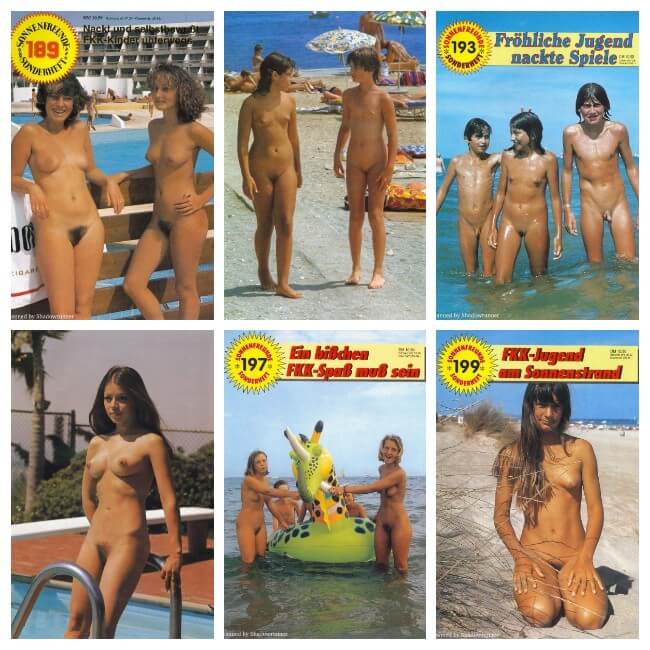 Sonnenfreunde Sonderheft FKK Jugend an sonnigen Stranden / alle Ausgaben von Zeitschriften - Types of recreation in nudist and naturist resorts and parks